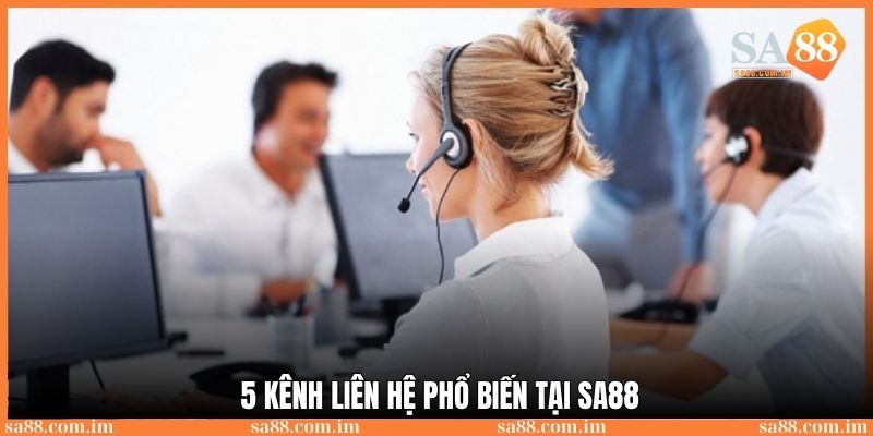 Liên hệ SA88: Phục vụ khách hàng 24/7 nhanh chóng, tiện lợi 3 5 kênh liên hệ tại nhà cái SA88 - Facebook